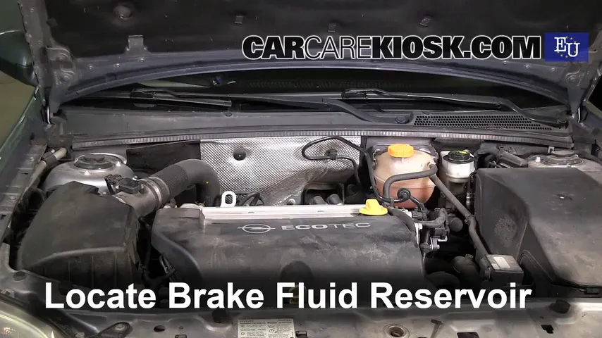 2004 Opel Signum Sport 2.0L 4 Cyl. Turbo Brake Fluid